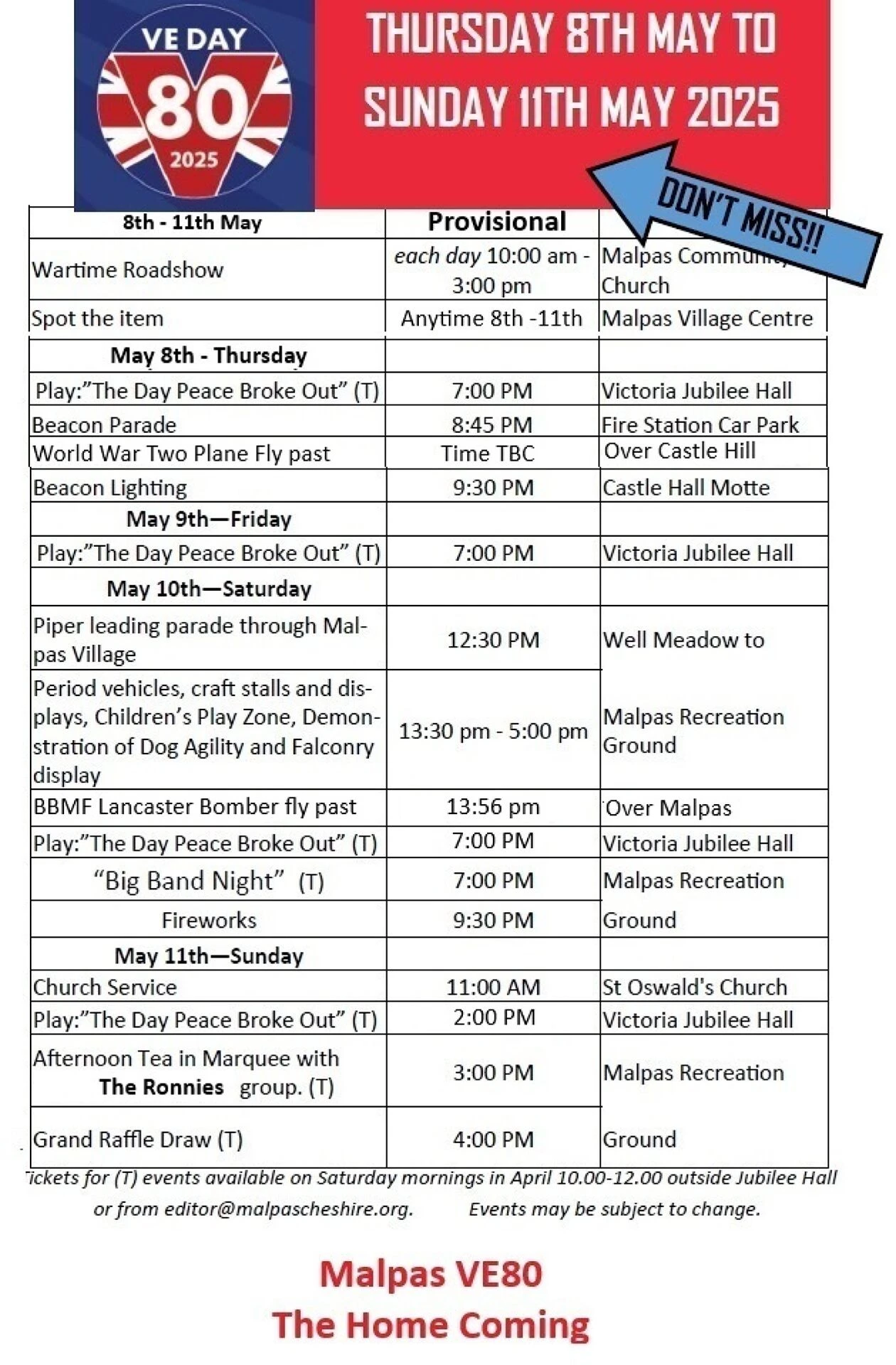 ve80 draft programme v2 020425