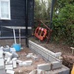 village hall works start