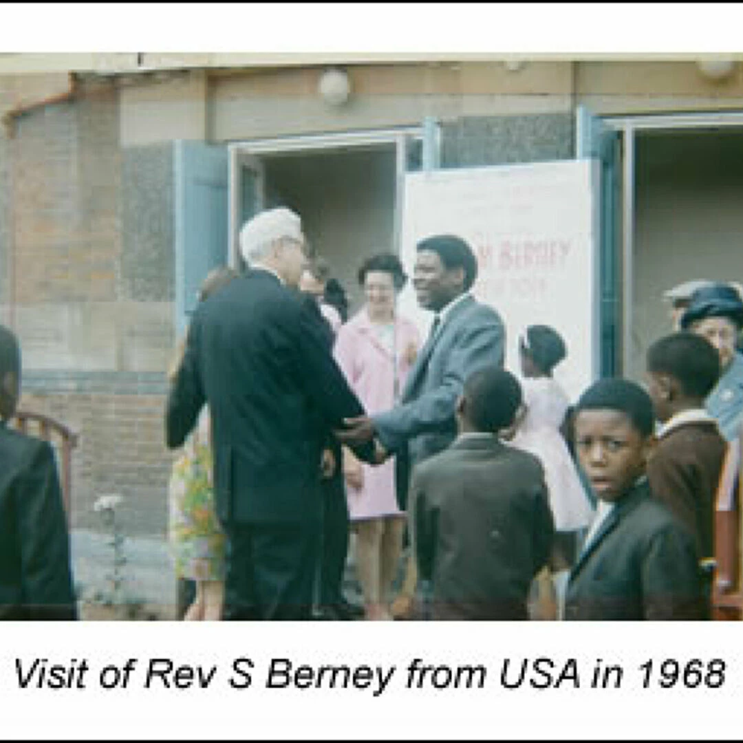 visit of rev s berney in 1968