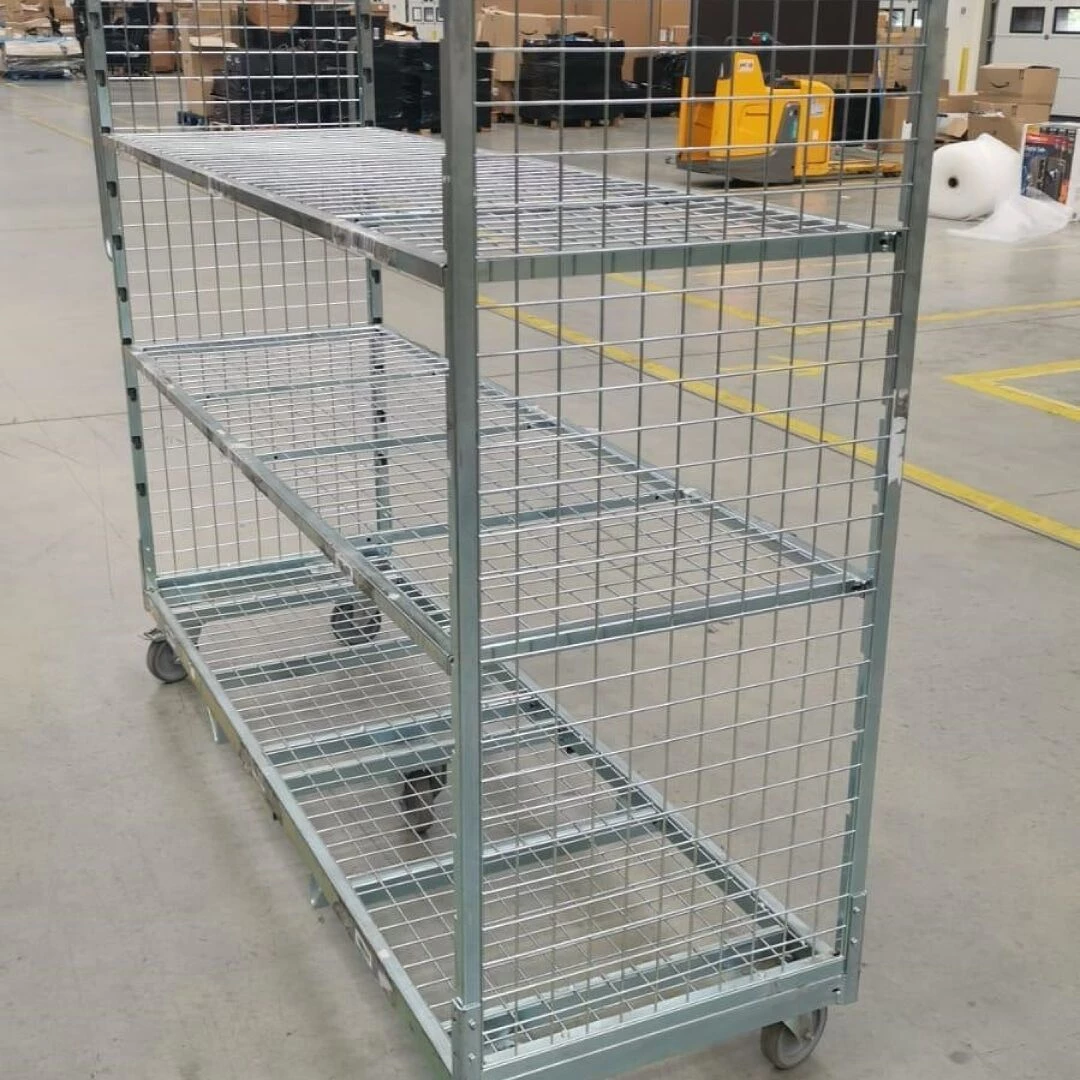 warehouse picking trollies