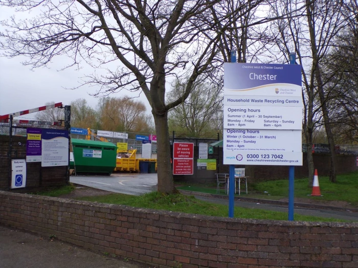 waste disposal site in chester