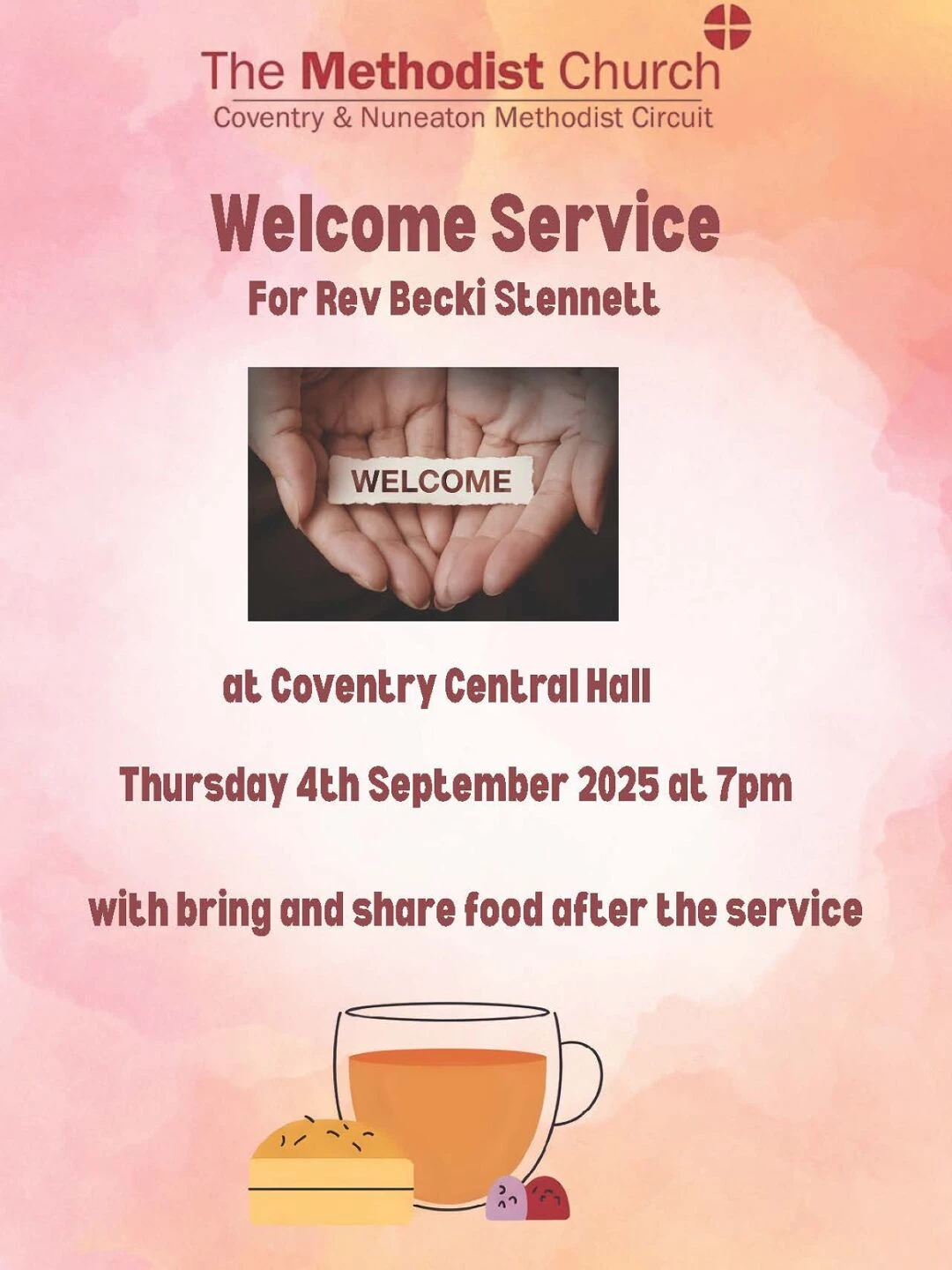 welcome service 4th september 2025