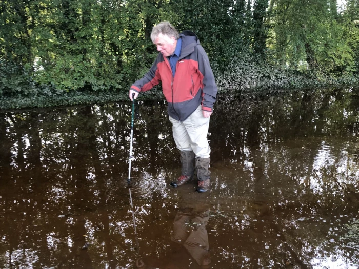 wet october walk