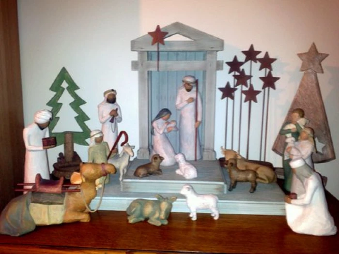 willow tree nativity
