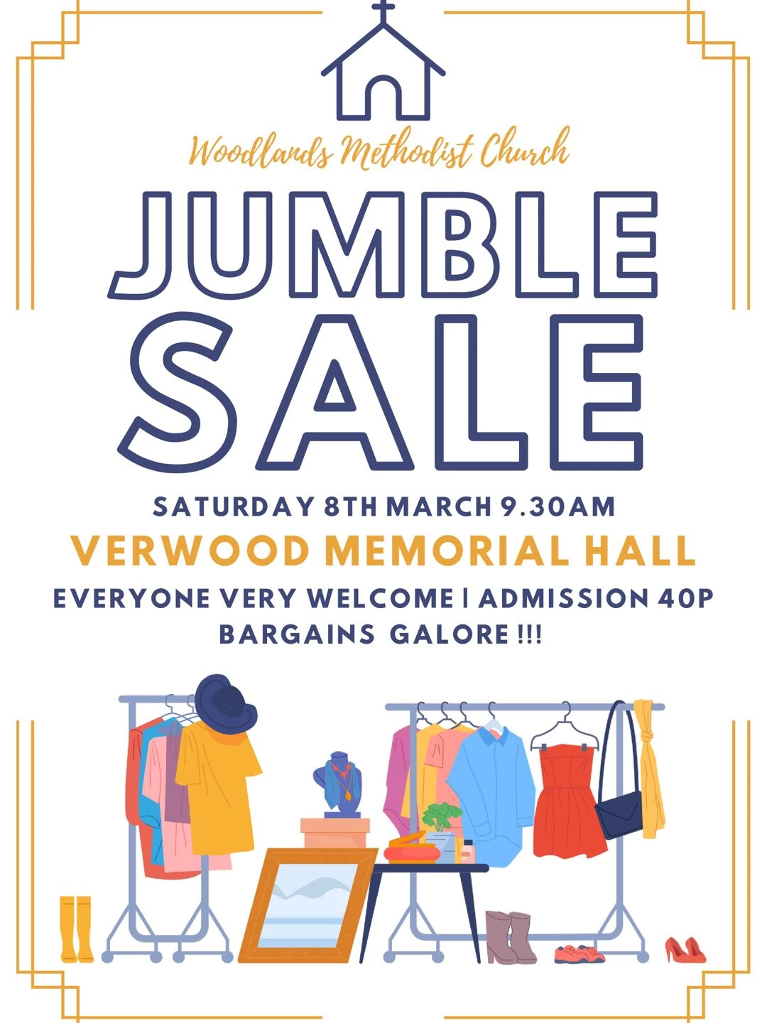 woodlands jumble sale 2025