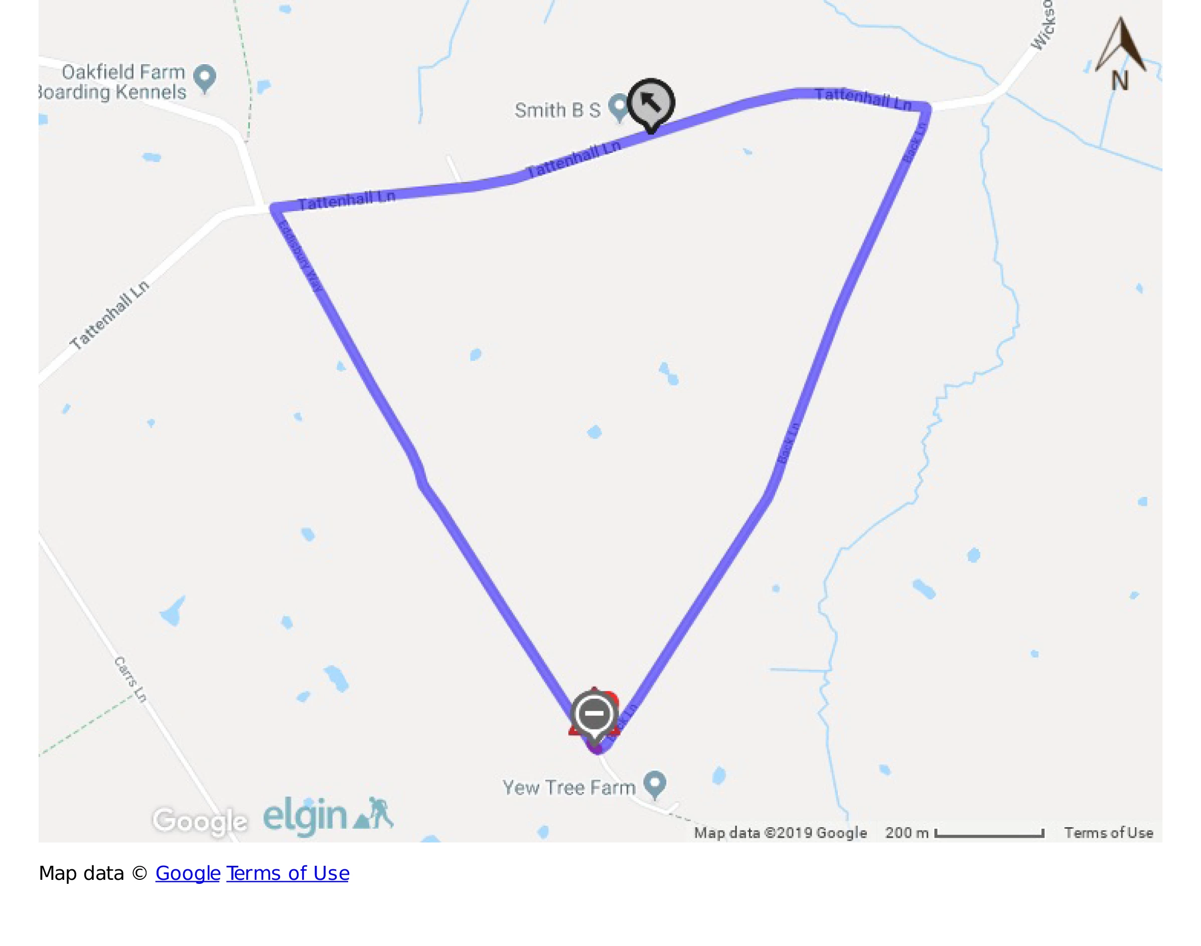 woodlaneclosuremap