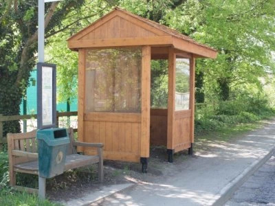 woodways bus shelter