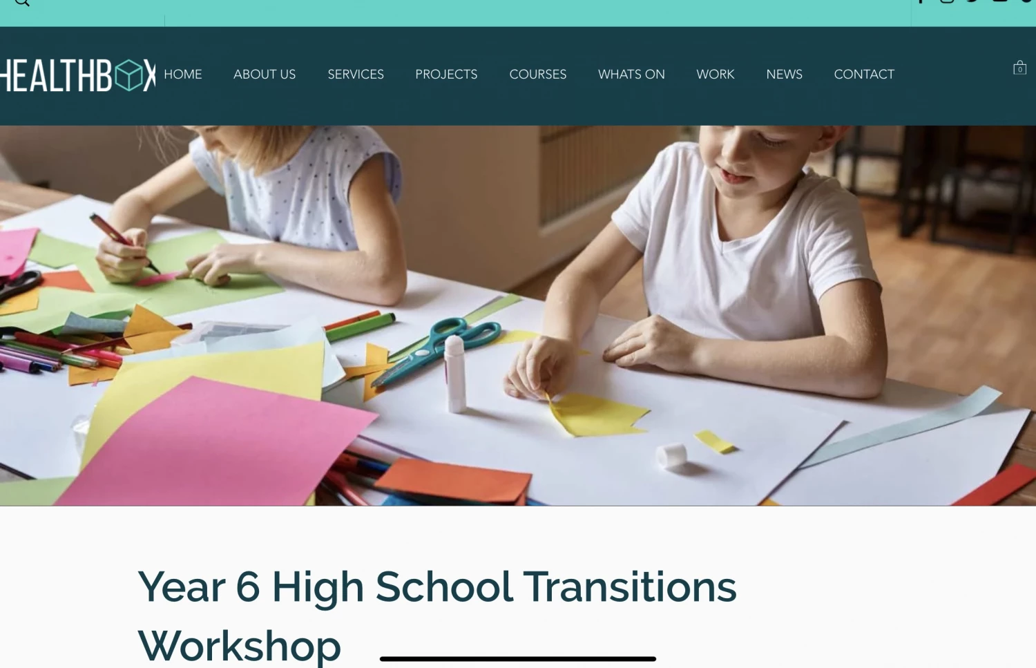 year 6 high school transitions workshop