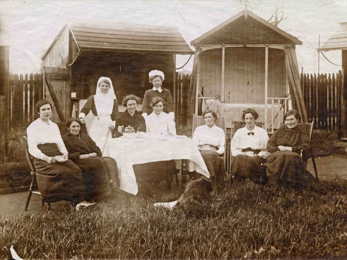 york fever hospital in 1910s